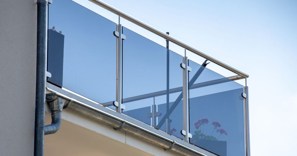 Guarda-corpo de vidro em Florianópolis