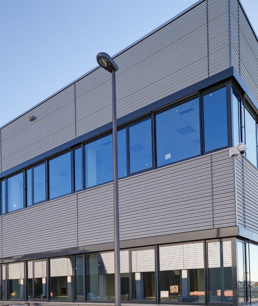 fachada de vidro em Florianópolis