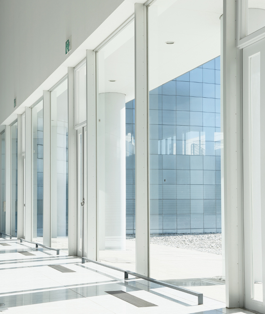 parede de vidro em Florianópolis