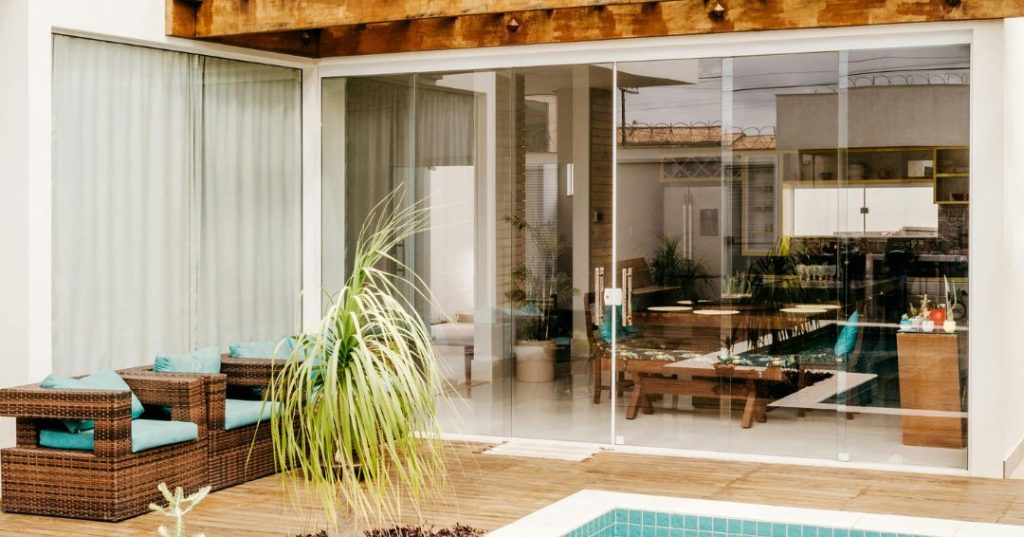 Portas de vidro em Florianópolis